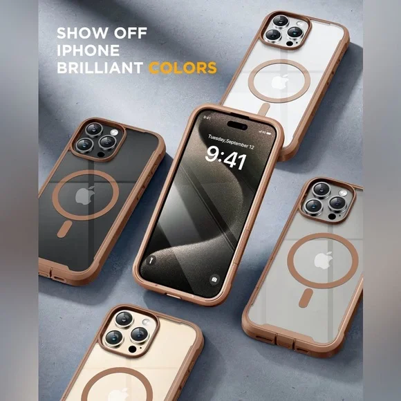 New MIRACASE - Case and screen protector for Iphone 16 pro max desert brown - Picture 8 of 8